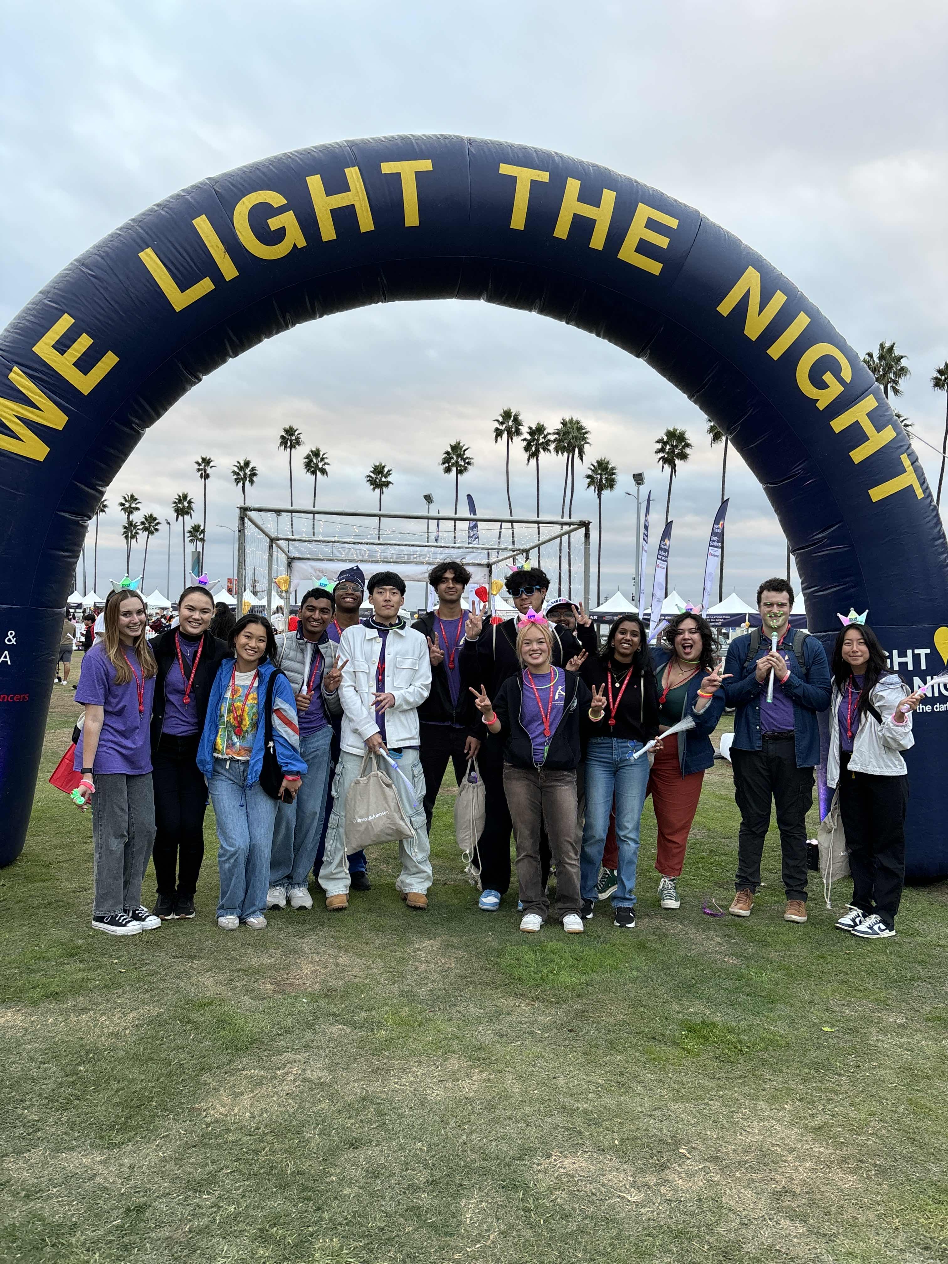 Light the Night 2025 flyer